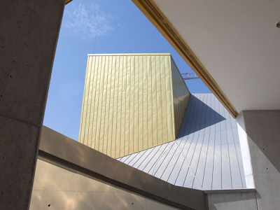 Auditorio Vic - Caja escénica des de rampa.